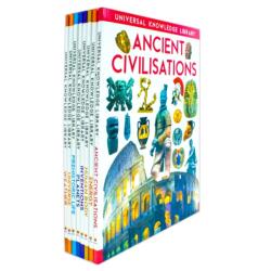 Universal Knowledge Library Science and History 8 Volumes Book Collection Set (ISBN: 9781804457313)