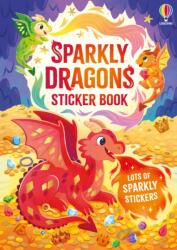 Sparkly Dragons Sticker Book (ISBN: 9781836047599)
