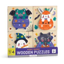 Halloween Set of 4 Wood Puzzles (ISBN: 9780735386709)