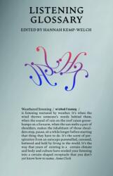 Listening Glossary - KEMP WELCH HANNAH (ISBN: 9781919318028)