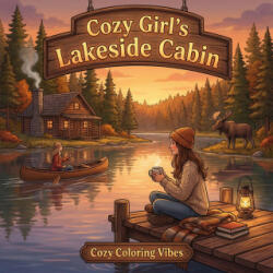 Cozy Girl's Lakeside Cabin - Cozy Coloring Vibes (ISBN: 9781965964194)
