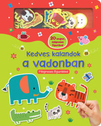 Kedves kalandok a vadonban - Mágneses figurákkal (ISBN: 9789634837251)