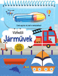 Vízfestő - Járművek (ISBN: 9789634837305)