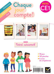 Chaque jour compte - Maths CE1 Ed. 2023 - Les ateliers : jeux autocorrectifs - Pauline Negrel-Lion, Jennifer Rivière (2023)