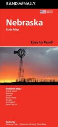 Rand McNally Easy to Read: Nebraska State Map (ISBN: 9780528029004)
