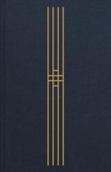 El Nuevo Testamento en cuatro versiones, (RVR60, NBLA, NVI, NTV), Columnas paralelas, Tapa dura/tela, Azul marino (ISBN: 9780829775242)