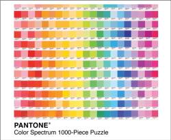 Pantone Color Spectrum 1000-Piece Puzzle (ISBN: 9781797243191)