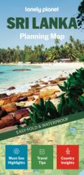Lonely Planet Sri Lanka Planning Map (ISBN: 9781806533336)