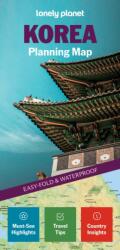 Lonely Planet Korea Planning Map (ISBN: 9781806533329)