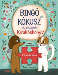 Bingó és Kókusz - Az évszakok - Saját fejlesztésű puzzle könyv (ISBN: 9786151160589)