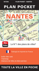 NANTES PLAN POCKET 2024 - BLAY-FOLDEX (ISBN: 9782309507541)