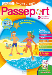 Passeport - Du CE1 au CE2 7/8 ans - Cahier de vacances - Catherine Bessières, Xavier Knowles, Bernard Jenner (2026)