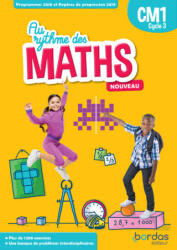 Au Rythme des maths CM1 2020 Manuel élève - Catherine Fournié, José Casanovas, Caroline Vrignaud (2020)
