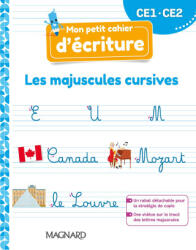 Mon petit cahier d'écriture CE1 / CE2 : Les majuscules cursives - Cahier - Cheynel, Daugreilh-Mounet (ISBN: 9782210508897)