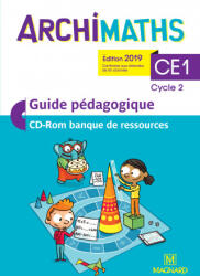 Archimaths CE1 - Banque de ressources sur CD-Rom avec guide pédagogique papier - JABLONKA, PASQUET-FORTUNÉ, LANCELLE, VIDAL, Gateau (ISBN: 9782210505247)