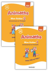 Animaths CE1 - Fichier 1 + Fichier 2 + Planches - Dulion, Flament, Sommerlatt, Thomas (2026)