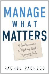 Manage What Matters (ISBN: 9781637749869)