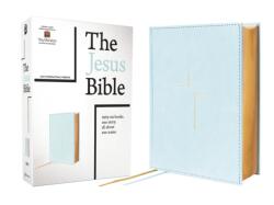 The Jesus Bible, NIV Edition, Leathersoft over Board, Blue, Comfort Print (ISBN: 9780310468950)