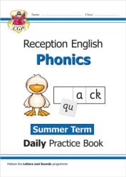 Reception Phonics Daily Practice Book: Summer Term (ISBN: 9781789084801)