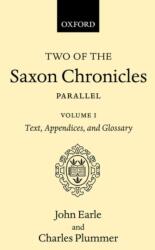 TWO SAXON CHRONICLES VOL 1 C (ISBN: 9780199272150)