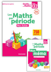 Outils pour les Maths CE2 par période - Fichier de l'élève + Mémo - Frey-Tournier, Reale-Bruyat (2025)