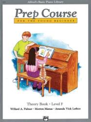 ALFRED PREP COURSE THEORY BOOK LEVEL F (ISBN: 9780739020043)