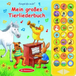 Mein großes Tierliederbuch, 27-Button-Soundbuch - Axel Dissmann (ISBN: 9781503713901)