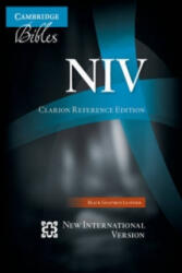 NIV Clarion Reference Bible, Black Edge-lined Goatskin Leather, NI486: XE - Cambridge University Press (ISBN: 9781107595149)
