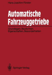 Automatische Fahrzeuggetriebe - Hans J. Förster (ISBN: 9783642841194)