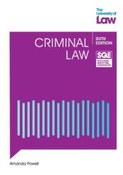 SQE Criminal Law 6e (ISBN: 9781805023777)