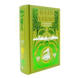 A Collection of Jules Verne Novels Deluxe Leather Bound Classic (ISBN: 9781804457443)
