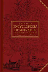Encyclopedia of Surnames - John Ayto (ISBN: 9780713681444)