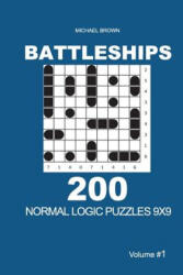 Battleships - 200 Normal Logic Puzzles 9x9 (2018)