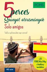 PONS 5 perces spanyol olvasmányok - Solo amigos (ISBN: 9789635782413)