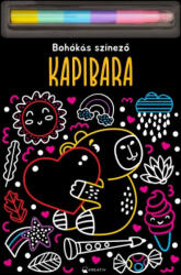 Kapibara - Bohókás színező (ISBN: 9786303292526)