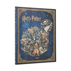 2027 Legends of Hogwarts Diary (Harry Potter Collection) Ultra 12-Month Hardcover Dayplanner(Elastic Band Closure) Horizontal (ISBN: 9780349719658)