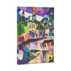 2027 St. Petersburg (Lentulov's Cityscapes) Mini 12-Month Hardcover Dayplanner (Elastic Band Closure) Horizontal (ISBN: 9780349719009)