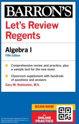 Let's Review Regents: Algebra I, Fifth Edition (ISBN: 9798349703638)