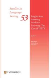 Insights into Assessing Academic Listening: The Case of IELTS Paperback (ISBN: 9781009102209)