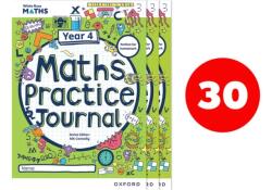 White Rose Maths Practice Journals Year 4 Workbooks: Pack of 30 (ISBN: 9781382044684)
