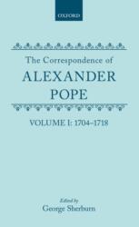 The Correspondence of Alexander Pope (ISBN: 9780198783626)