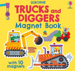 Trucks and Diggers Magnet Book - Edward Miller (ISBN: 9781836054054)