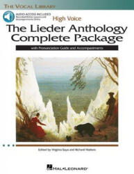 The Lieder Anthology Complete Package - High Voice: Book/Pronunciation Guide/Accompaniment Online Audio - Hal Leonard Corp, Richard Walters, Virginia Saya (ISBN: 9781480329676)