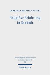 Religiöse Erfahrung in Korinth (ISBN: 9783162006059)