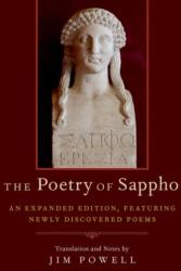 The Poetry of Sappho (ISBN: 9780190937379)