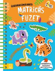 Újrahasználható matricás füzet - A dzsungelben (ISBN: 9789634922667)