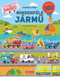 Mindenféle jármű - Matricás füzet (ISBN: 9789632949222)