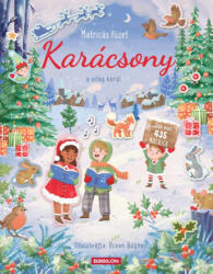 Karácsony a világ körül - Matricás füzet (ISBN: 9789632949215)