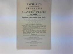 Raphael's Astronomical Ephemeris (ISBN: 9780572005344)