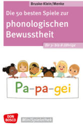 Die 50 besten Spiele zur phonologischen Bewusstheit für 3- bis 8-Jährige (ISBN: 9783769825916)